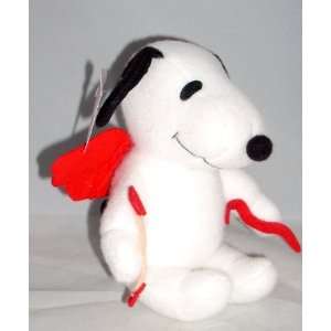    Valentines Day Cupid 6 Snoopy Plush By Whitmans Toys & Games