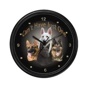  German Shepherd Cant Have Ju Pets Wall Clock by CafePress 