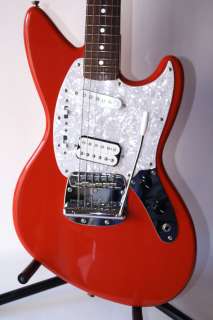 FENDER JAG STANG FIESTA RED JAGSTANG TREMOLO +NICE CASE COBAIN 