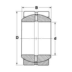  SKF 1 Bore Spherical Plain Bearing