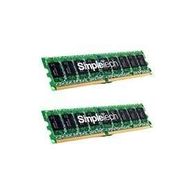  4GB KIT 2X2GB ECC REG DDR2   PC2 5300 667MHZ DBL BANK 