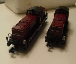 Lot 2 NON WORKING ROCO SHUNTERS BR 290 262 5 DB Locomotives N Scale 