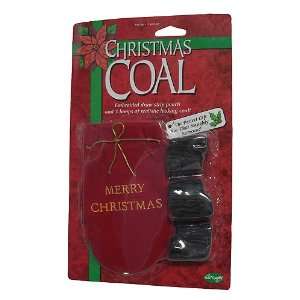   Christmas Gift Bag With Three Lumps Of Coal #7671
