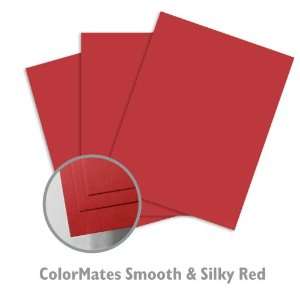  ColorMates Smooth & Silky Red Cardstock   250/Package 