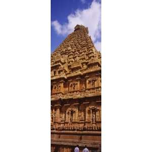  Pyramidal Tower of a Temple, Tamil Nadu, India Premium 