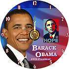BRAND NEW 44th President Barack Obama / HOPE CD Clock