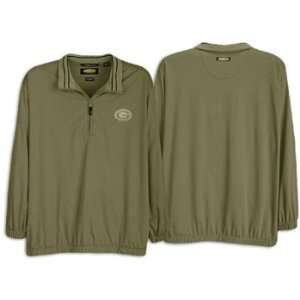  Packers Greg Norman Mens Play Dry Textured Half Zip Pullo 