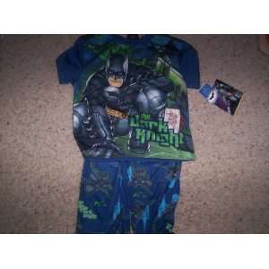 Batman Pajamas/Batman 2 Piece Sleepwear/Shirt/Pants 
