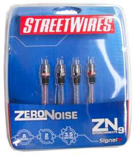   ZN9235 2 Ch RCA Car Audio Cable/Wire 11 Ft 715442142163  