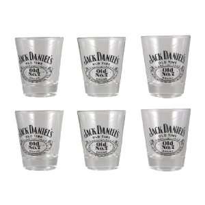  Jack Daniel`s Old No. 7 Brand Whiskey Shot Glasses