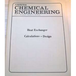   (Heat Exchanger   Calculations   Design) Ning Hsing Chen Books