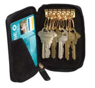 Winn Leather Zip Around Wallet / Key Case 766913946148  