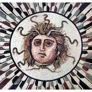  36x48 Medusa Marble Mosaic Art Tile Mural: Everything 