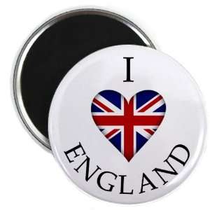  I HEART ENGLAND UK UNION JACK World Flag 2.25 inch Fridge 