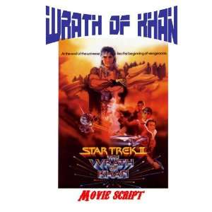  STAR TREK 2: WRATH OF KHAN Movie Manuscript   Great Read 