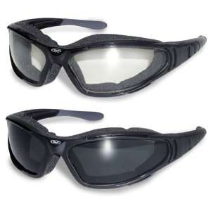  Two (2) Pairs Global Vision Ultra Sunglasses w/ Clear and 