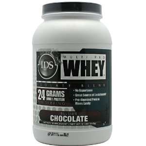  IDS Multi Pro Whey Isolate Blend, Belgian Chocolate, 2 lbs 