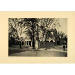  1913 Print Royal House Bad Kissingen Architect Columns Max 