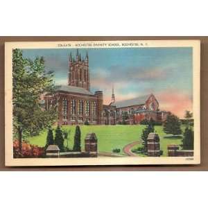  Postcard Colgate Rochester Divinity School New York 