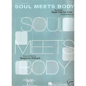 Sheet Music Soul Meets Body Death Cab for Cutie 63 