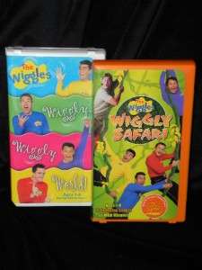 Wiggles VHS Lot of 8  