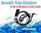   mic Acoustic tube for UV 3R UV 100 UV 200 Mark II radio earphone