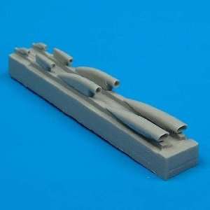  Mig21 MF Air Cooling Scoops for ACY 1 48 Quickboost: Toys 