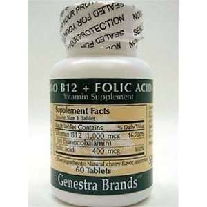  Seroyal/Genestra Bio B12 + Folic Acid Health & Personal 