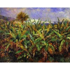   Renoir   24 x 18 inches   Field of Banana Trees: Home & Kitchen