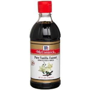 McCormick Pure Vanilla Extract, 16 Ounce Plastic Bottle:  