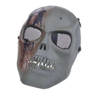  Army Airsoft Protect Full Face Skeleton Skull Mask Game 