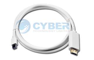 6FT Mini DisplayPort DP to HDMI Adapter Cable Male M M  