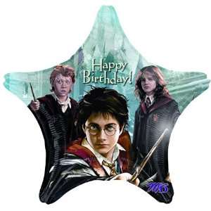    Harry Potter Happy Birthday 18 Mylar Balloon: Toys & Games