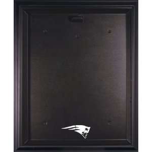 Black Framed Patriots Logo Jersey Display Case: Sports 