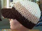 Custom Hand Crochet Mesh Beanie Skull Cap Hat XS XL items in Diane 