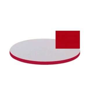  Correll Ct60R 35 Cafe and Breakroom Tables   Tops   Red 