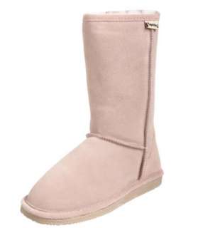 BEARPAW Womens Eva 12 SUEDE Shearling SAND Boots 9 M  