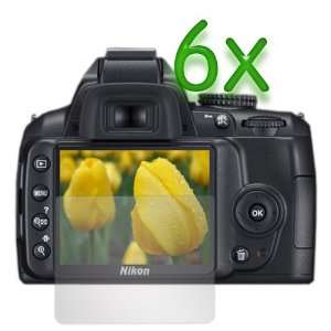   Pcs LCD Clear Screen Protector for Nikon D3000,D3100: Camera & Photo
