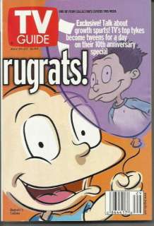 Rugrats 4 TV Guide Set July 2001 Lil Phil Tommy Chucki  