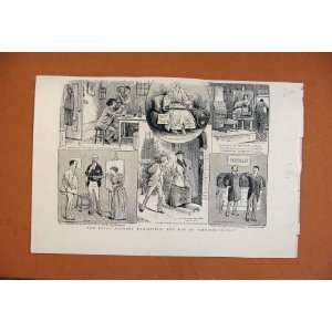  C1893 Royal Academy Exhibition From London News Print 