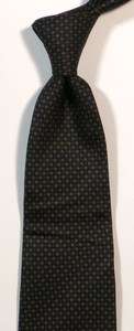 BOLGHERI Navy Polka Dot Tie. 100% Silk. MADE IN ITALY. 3.5 Wide. 57 