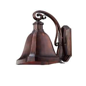  Welland 12 One Light Outdoor Wall Lantern in Burnished 