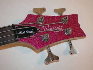   ROCK Debutante Short Scale BASS Guitar Rock Candy Atomic Pink, 14 7741