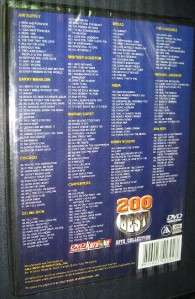15 SONGS MICHAEL JACKSON DVD KARAOKE 200 SONGS NEW  