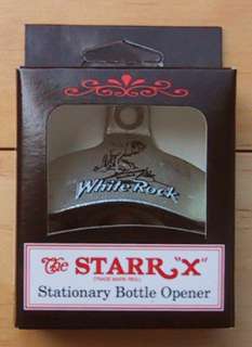 WHITE ROCK Psyche Starr Wall Mount Bottle Opener NEW  