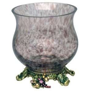  Great Gifts Dragonfly on Footed Glass Votive