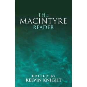 Macintyre Reader [Paperback] Alasdair C. MacIntyre Books