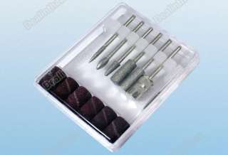 15W Professional Electric Nail Drill Manicure Pen Machine Kit Bit 