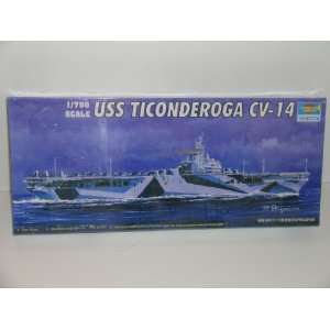 : Trumpeter U.S.S. Ticonderoga CV 14 Aircraft Carrier Plastic Model 