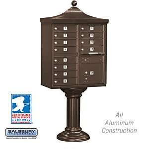  Decorative USPS 12 Door Standard Cluster Box Unit with A 
